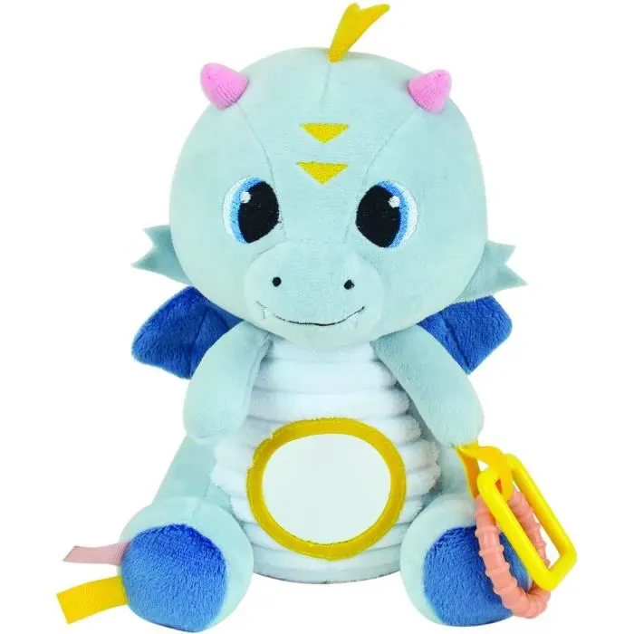 JEMINI Léon le Dragon 23920 PELUCHE ACTIVITES Hauteur: ± 21 cm-0