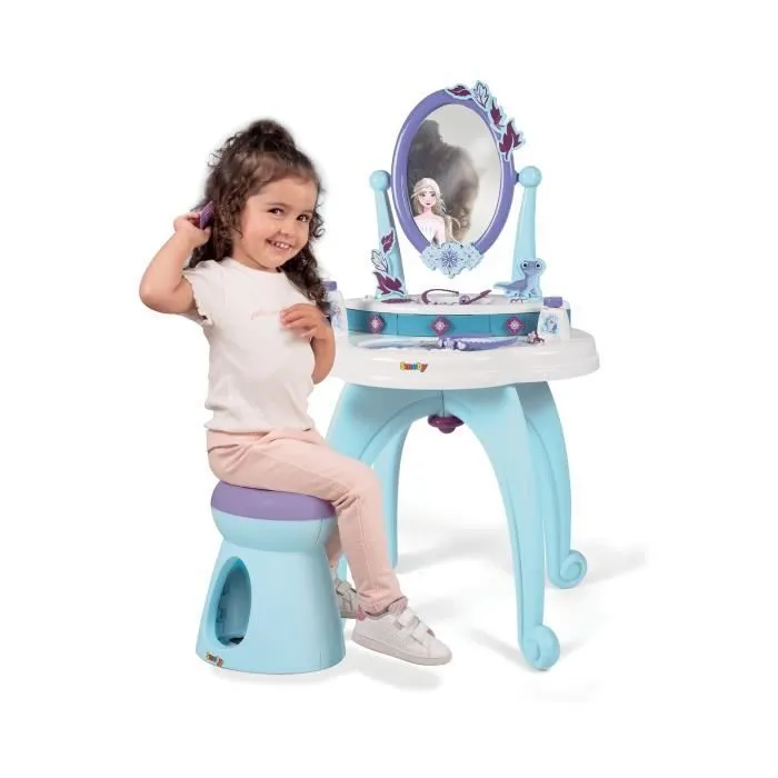 Coiffeuse 2 en 1 Frozen - Reine des Neiges - dès 3 ans-1