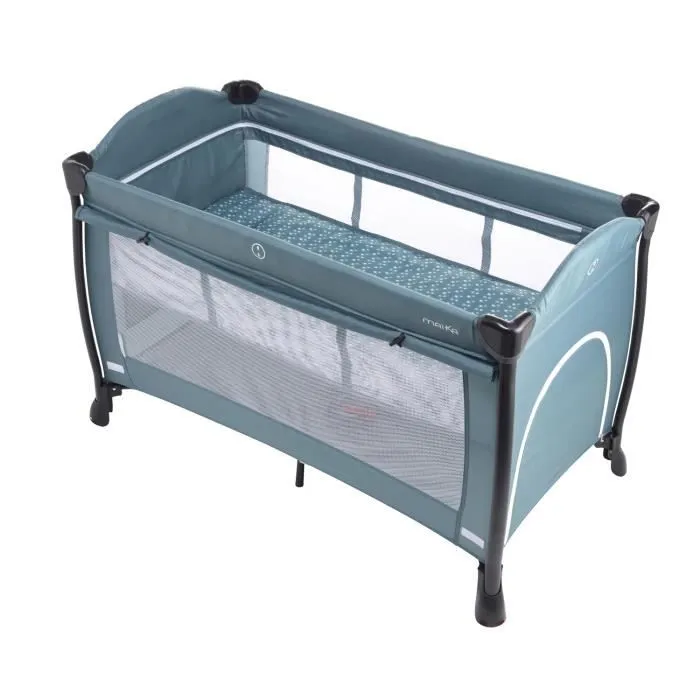 Lit évolutif MAÏKA - De la naissance à 4 ans - Bleu fougère-0
