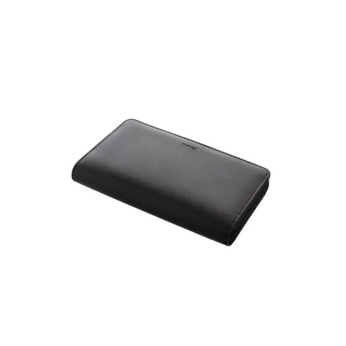 Organiseur - FILOFAX - Saffiano compact zip - Noir - Anneau 15mm - Format 9x14cm-1