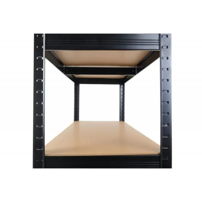 REGIO - Rayonnage industriel en métal - 90x30x180 - 5 étagères - Rayonnage de stockage-2