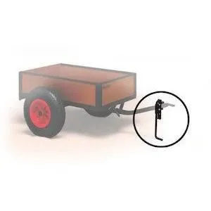 BERG - Pied de soutien XL pour remorque - Noir - BERG TOYS - Jusqu'à 1 kg - Pour enfants dès 5 ans-0