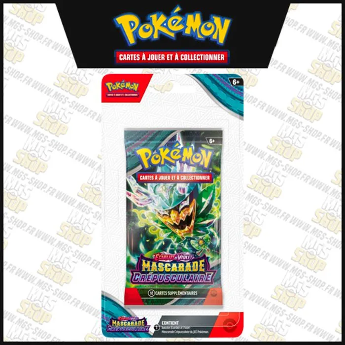 Booster - Pokémon - Ecarlate Et Violet Ev06 - 10 cartes - À partir de 6 ans - Mixte-1