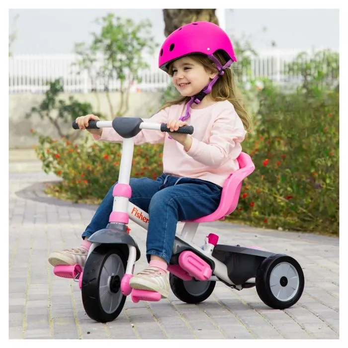 Tricycle SMARTRIKE Charm Plus Fille Rose - 12 mois à 4 ans - Extérieur-3