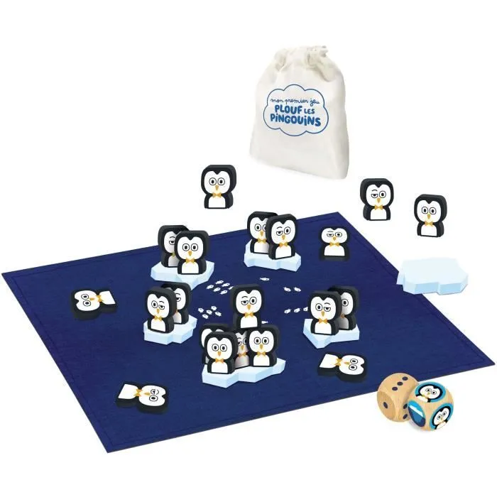 Nathan Plouf les pingouins, jeu de société-1