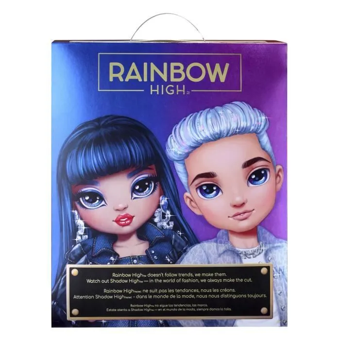 Rainbow High S23 Fashion Doll - Poupée 27 cm Kim Nguyen (Marine) - 1 tenue, 1 paire de chaussures et des accessoires-3