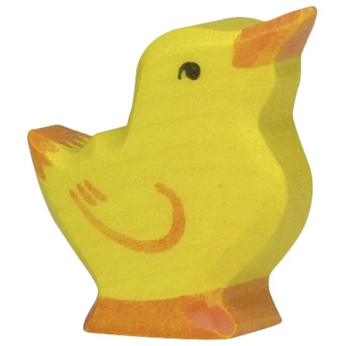 HOLZTIGER - 80020 - FIGURINE - POUSSIN, TÊTE HAUTE-1