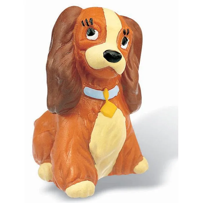 Figurine Belle de La Belle et le Clochard - BULLY - 12445 - 4cm - Peinte à la main-0