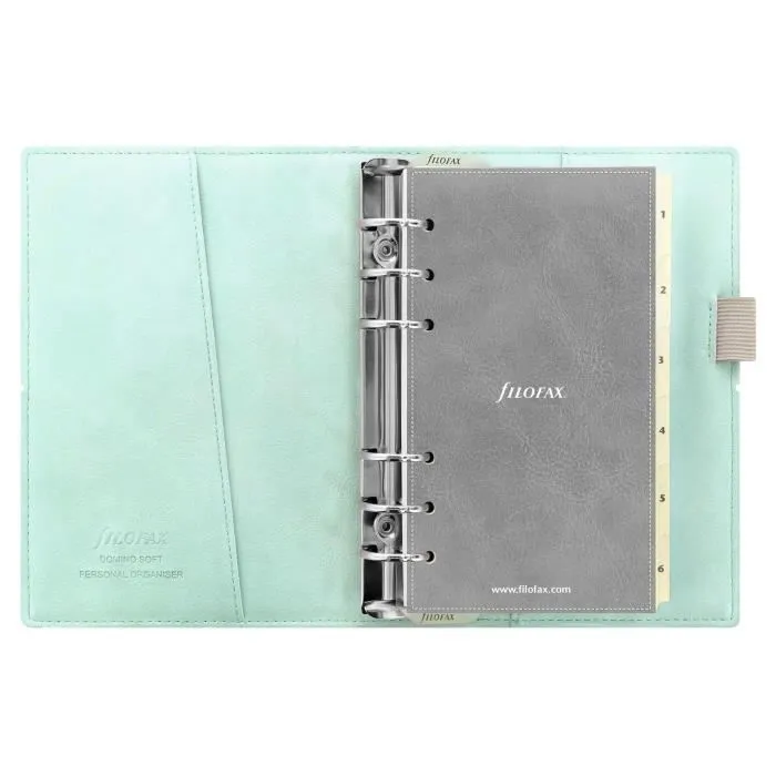 FILOFAX Agenda organiseur Domino Soft - Vert amande-3