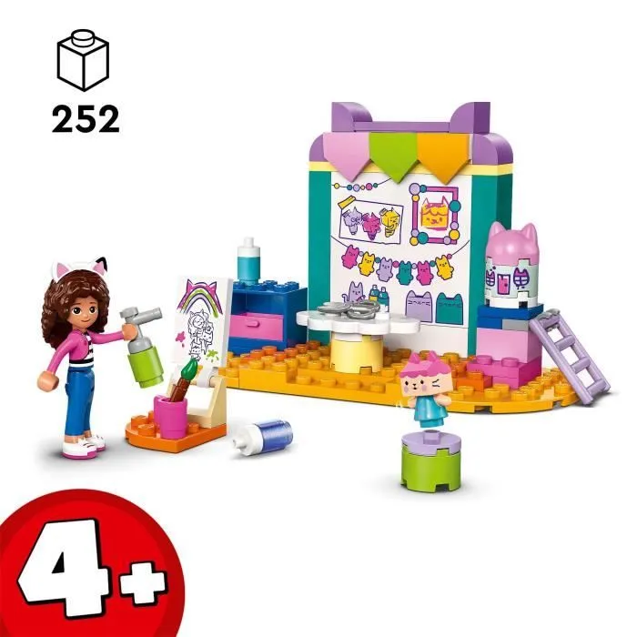 LEGO® Gabby et la maison magique 10795 Bricolage avec Bébé Boîte, Jeu de rôle pour enfants-1