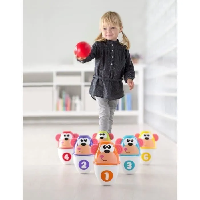 CHICCO Jeu Bowling de la jungle-6
