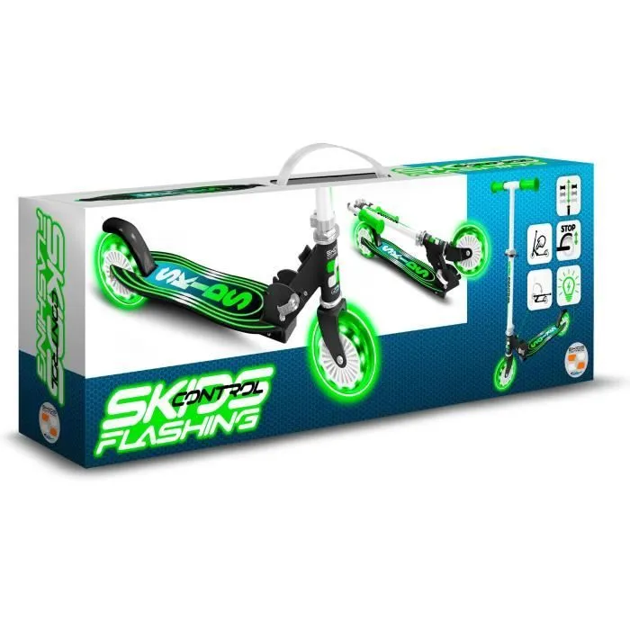 STAMP Trottinette pliable SKIDS CONTROL roues lumineuses-5