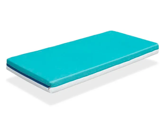 Matelas 80x160 LIT ENFANTS Épaisseur 13 CM BASIC PRO Dehoussable, Ergonomique, Respirant, Lavable, Mémoire. Idéal pour lit gigogne-1