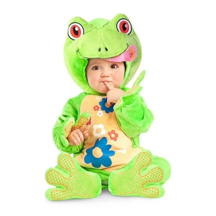 Déguisement Grenouille fleurs pour bébé - MY OTHER ME FUN COMPANY, SL. - 12 mois - Noir - Carnaval-0