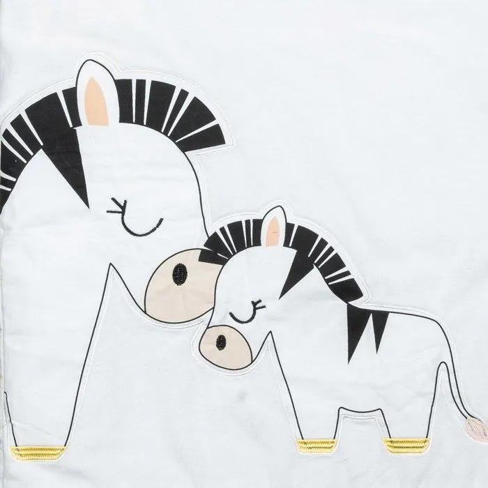 Edredon lit bébé en coton - SAUTHON - Pluche et Pompon - Blanc - Mixte - 120x60 cm-2