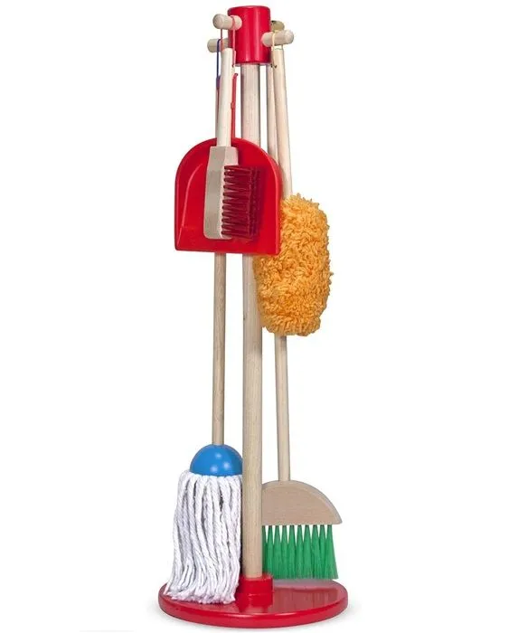 Kit De Nettoyage MELISSA & DOUG - Époussette, Balaye, Passe La Serpillère - Garçon et Fille - 3 ans-3