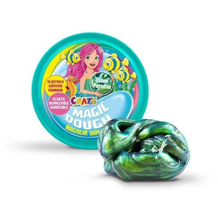 Craze Modeler Magique, Magic Dough, Mermaid, env. 80 g dans Boîte - 12826-0