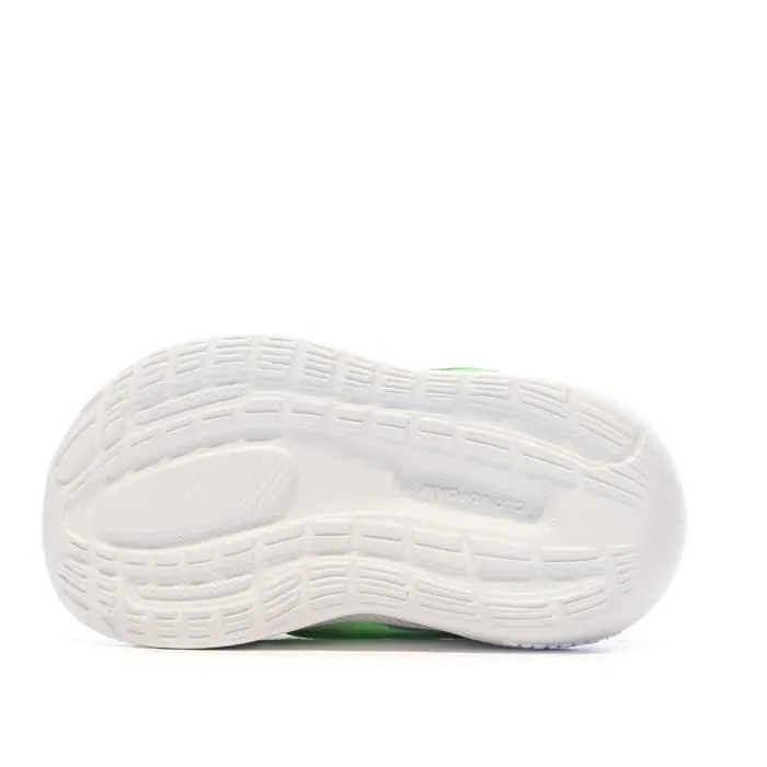 Baskets Jaune Fluo Garçon Adidas Runfalcon 3.0 Ac-4