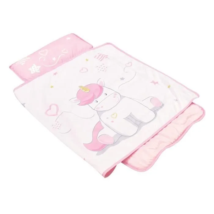 Tapis de Sieste/Sac de Couchage pour enfant - FUN HOUSE - Licorne - L.55 x P.121 cm-1