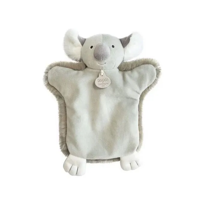 Peluche marionnette Koala - Doudou & Compagnie - pour bébé dès la naissance - 100% polyester-0