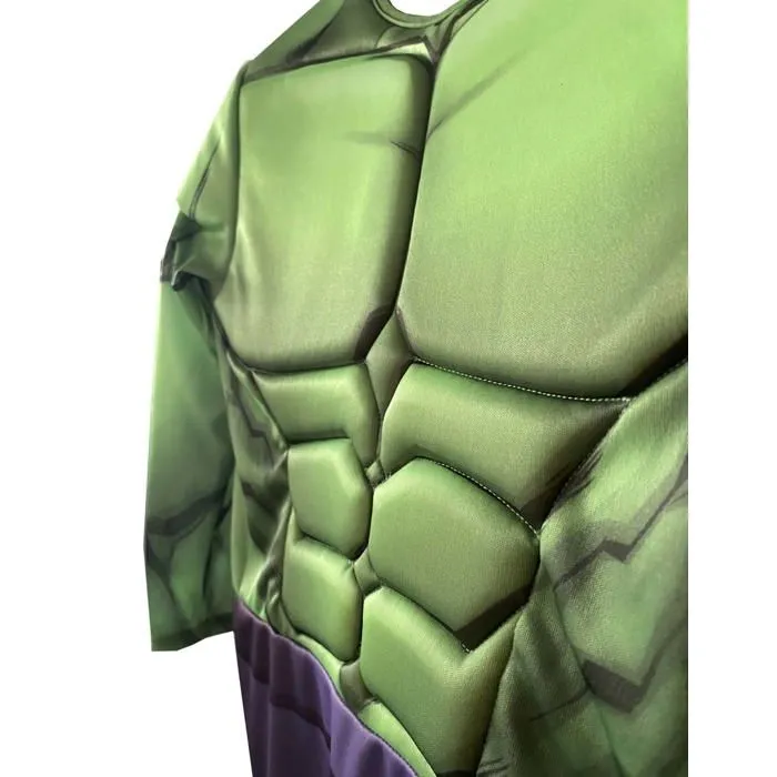 DÉGUISEMENT LUXE HULK REMBOURRÉ GARÇON 7/8 ANS Vert, Anis, Menthe, Eau-2