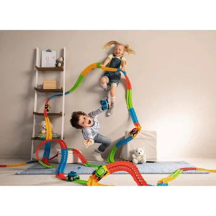 FleXtreme Set Decouverte - Circuit voiture - 4,40 mètres de long - SMOBY-3