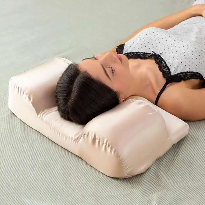 Oreiller Cervical Anti-Rides avec Housse en Satin Youthlow InnovaGoods-1