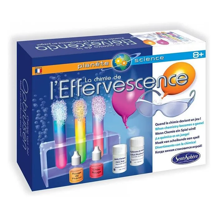 Jeu La Chimie de L'effervescence - SENTOSPHERE - Pour Enfant - Mixte - Dès 7 ans-0