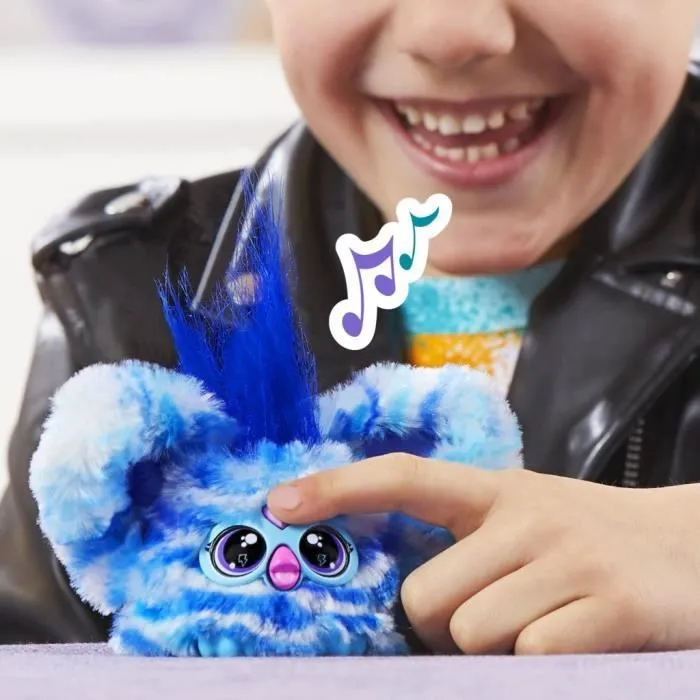 Furby Furblets Ooh-Koo Rock, Mini peluche électronique pour filles et garçons, plus de 45 sons, à partir de 6 ans, Hasbro-4