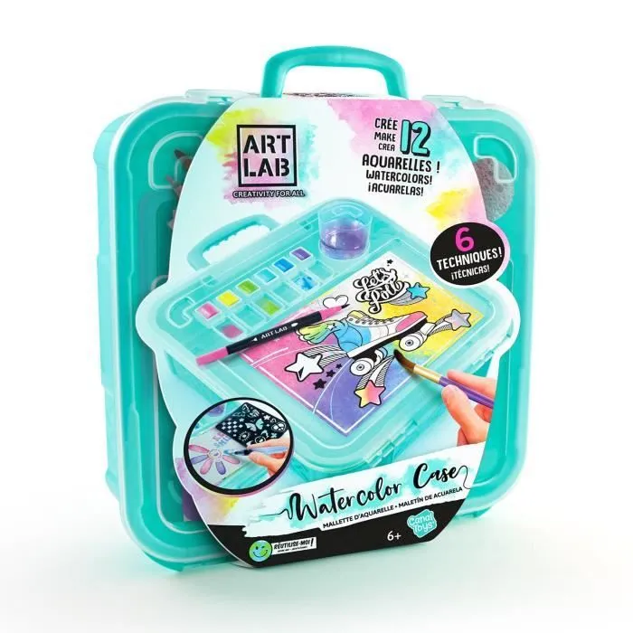 Canal Toys - Art Lab - Mallette d'Aquarelle - ART 012-6