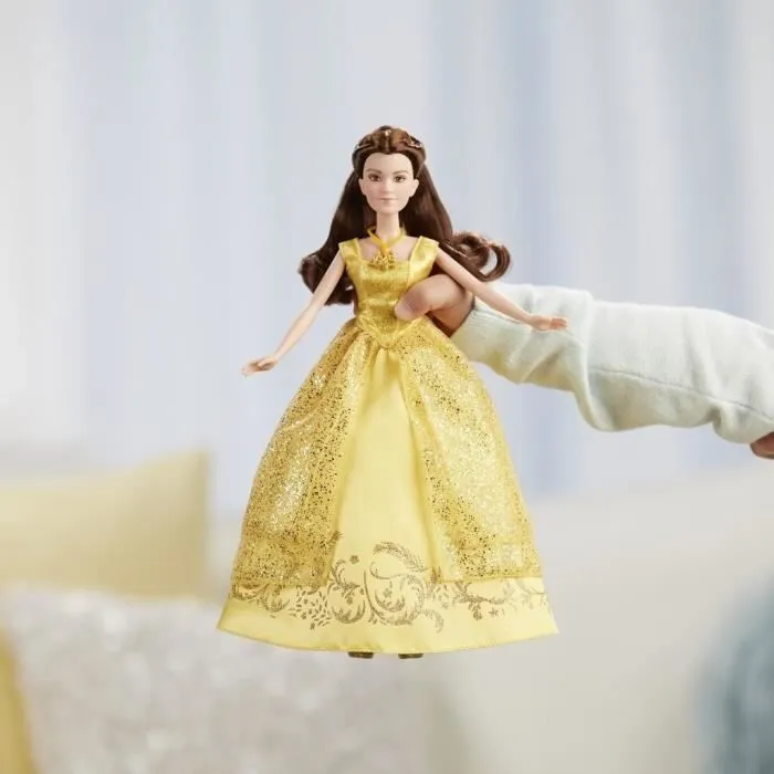 DISNEY PRINCESSES - BELLE - Poupée chantante 30cm-3
