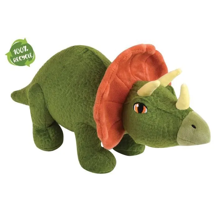 Peluches Dinosaures T-Rex +-- 32 cm, Tricératops +--47cm, Diplodocus +-- 39 cm, Ptégosaure +-- 45 cm et Ptéranodon +-- 40 cm-2