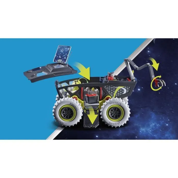 PLAYMOBIL - 70888 - Space - Unité mobile spatiale avec astronautes et navette-6