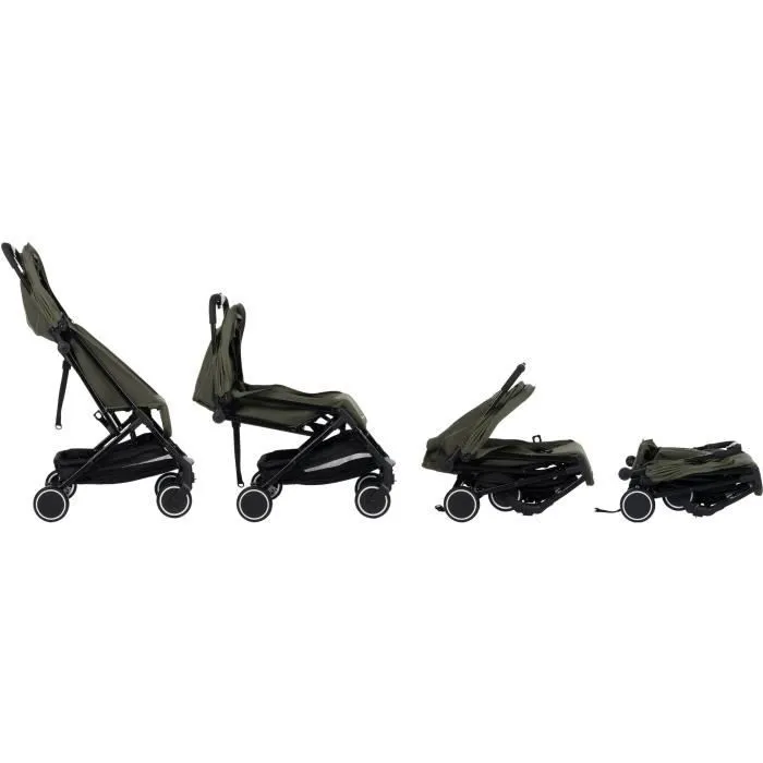 BEBECONFORT SOKO Poussette canne ultra compacte, légère, dès la naissance, jusqu'à 15 kg (3-4 ans environ), Mineral green-1