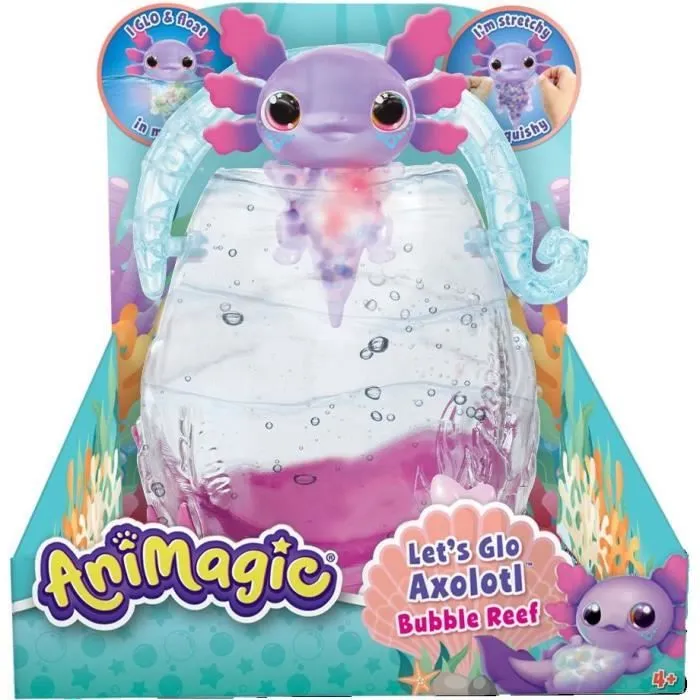 Peluche interactive - GOLIATH - Animagic Axolotl Aquarium-0