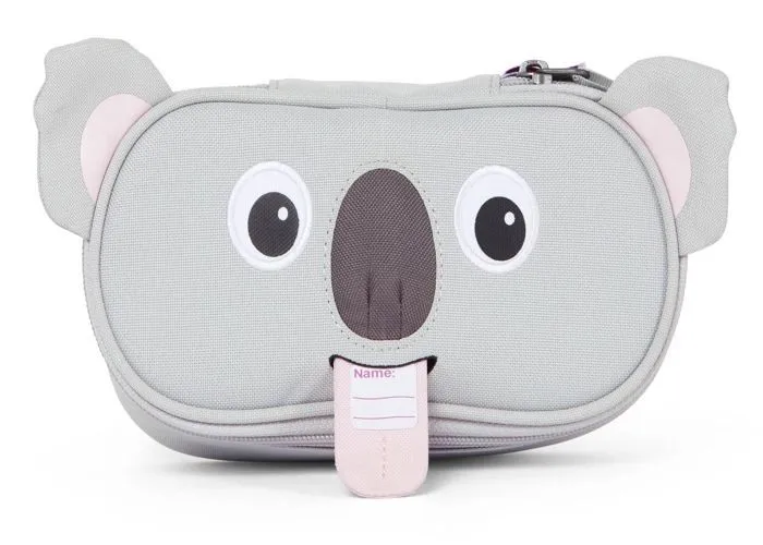 Affenzahn - Trousse enfant koala gris en bouteilles recyclées (afz-pen-001-029) koala gris taille 5 cm-2