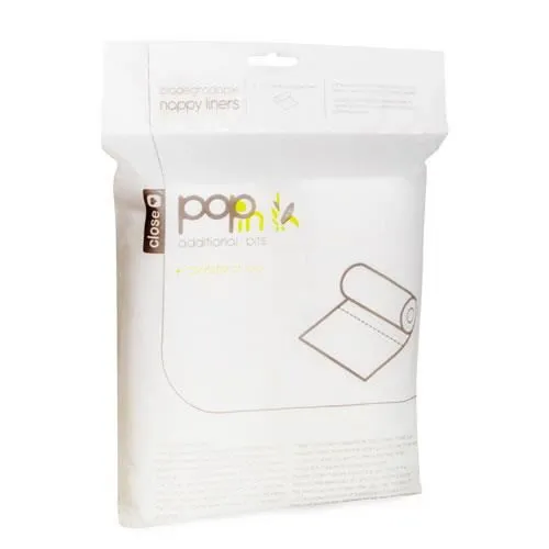 Feuilles de protection pour couche lavable - CLOSE - 160 feuilles - Blanc - Mixte-0