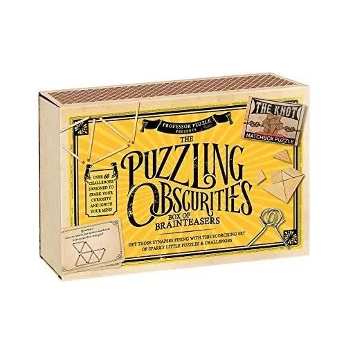 Puzzles Obscurities - Professor Puzzle - Boîte de BrainTeasers-0