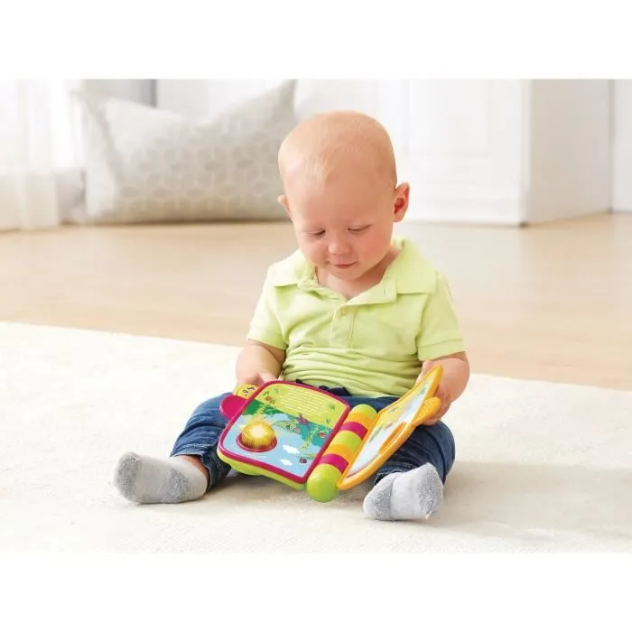 Livre musical interactif VTECH BABY - Mes Premières Comptines - Découverte de 4 comptines connues-1
