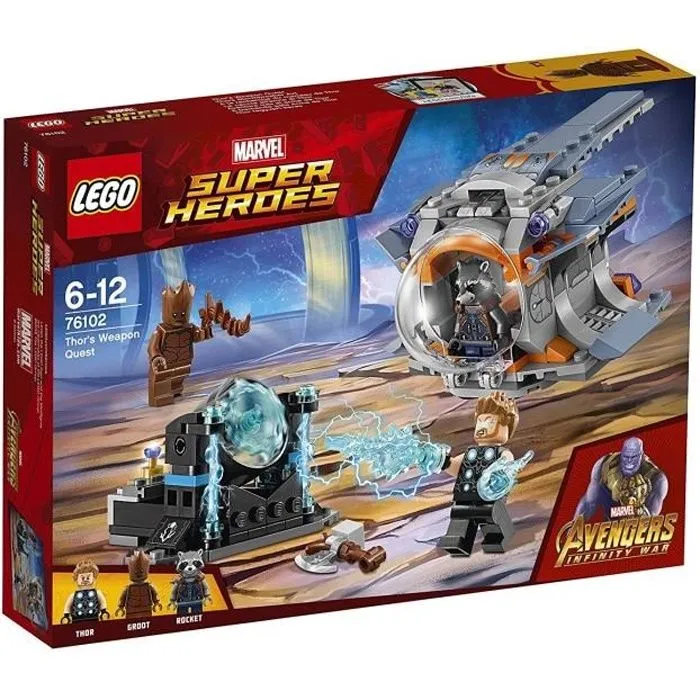 LEGO® Marvel Super Heroes 76102 À la recherche du marteau de Thor-0
