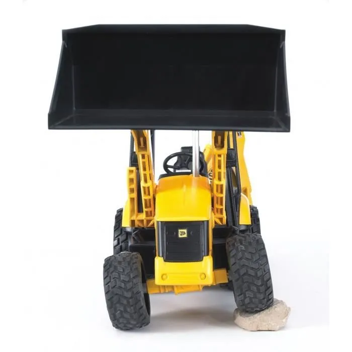 Tractopelle JCB Midi CX - BRUDER - Fonctionnel et Détachable - Jaune - Garçon - 3 ans et plus-3