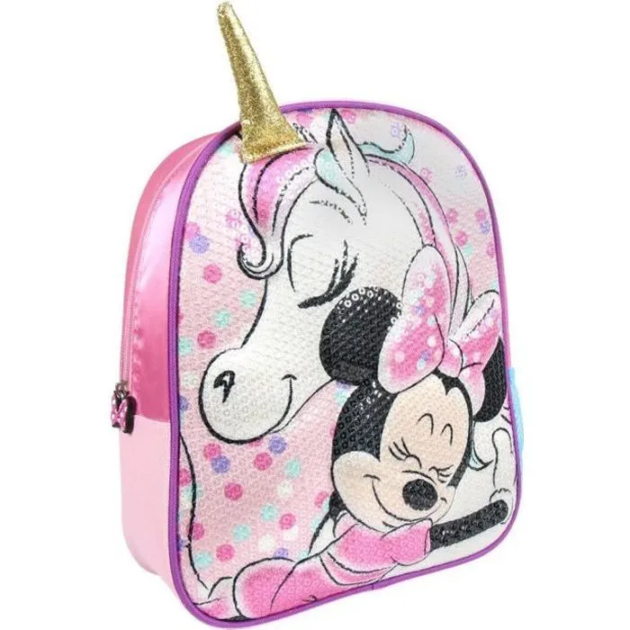 DISNEY Sac à Dos Minnie 3D Enfant-0