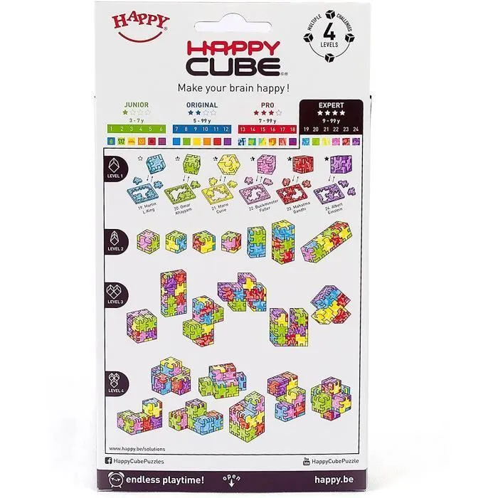 HAPPY Cube - Puzzle Casse Tête Expert - HCE300-3