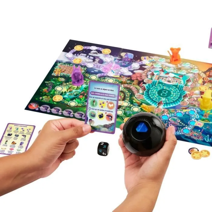 Mattel Games - Magic 8 Ball Épopée Magique-Jeu de société pour toute la famille HPJ68-2