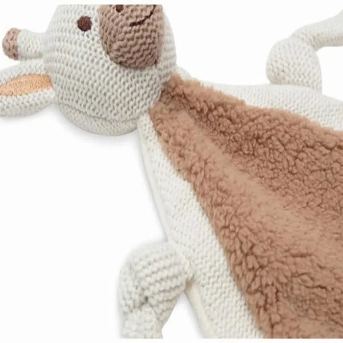 Attache Sucette doux - JOLLEIN - Giraffe - Bébé - Mixte - Marron - Porte tétine-2