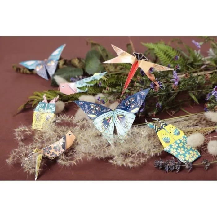 Pochette de 60 feuilles Origami insectes - Marque - 3 formats - Pour enfants dès 8 ans-2