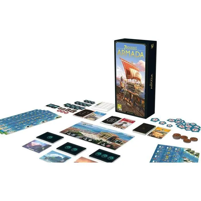 Repos Production - 7 Wonders - Extension Armada - Nouvelle version 2020 - Jeu de société - À partir de 10 ans - 3 à 7 joueurs-2
