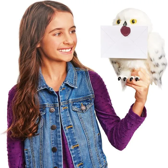 Harry Potter – Hedwige Enchantée – Peluche Interactive – Dès 5 ans – 30cm-2