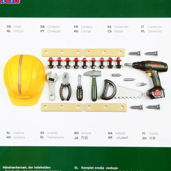 BOSCH - Jouet - Grand ensemble de 36 outils-5