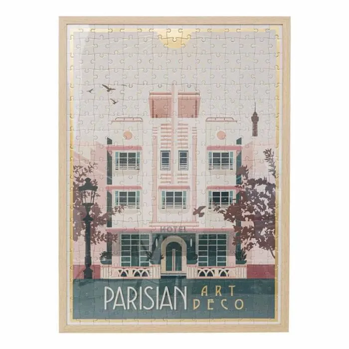 Puzzle - Parisian - 300 pièces - Blanc et Multicolore-0